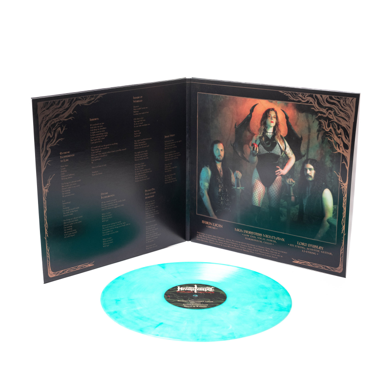 Heavy Temple - Garden Of Heathens Vinyl Gatefold LP  |  crystal clear & transparent green & solid white