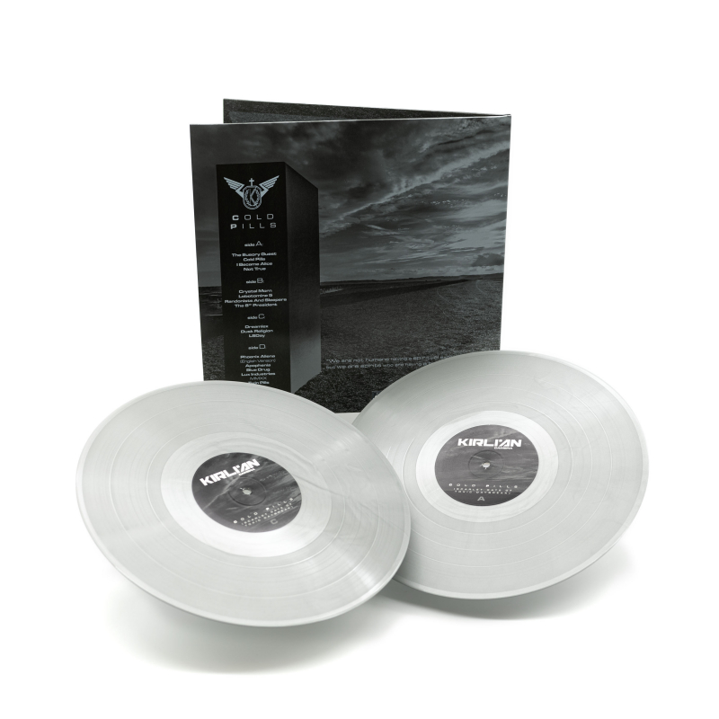 Kirlian Camera - Cold Pills (Scarlet Gate of Toxic Daybreak) Vinyl 2-LP Gatefold  |  Silver