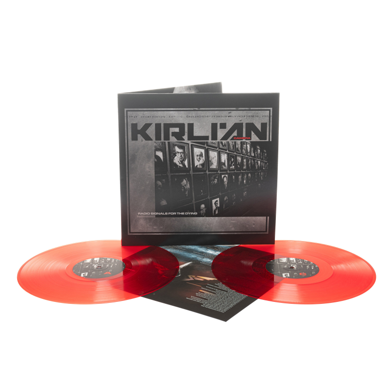 Kirlian Camera - Radio Signals For The Dying Vinyl 2-LP Gatefold  |  Transparent Red