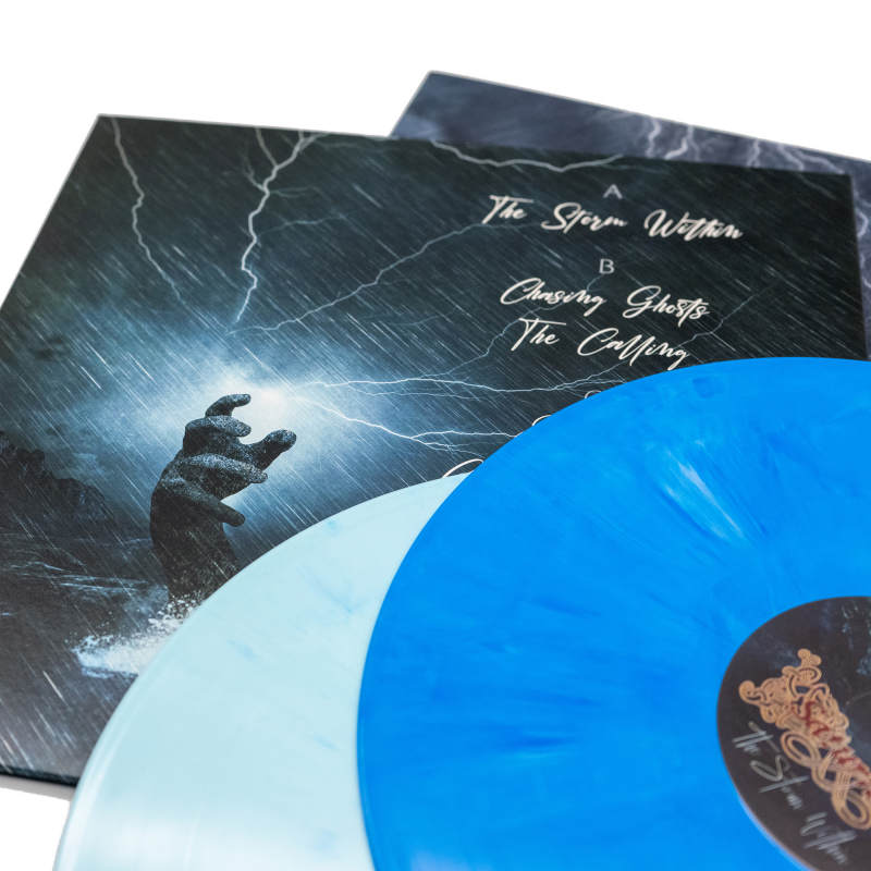 Saturnus - The Storm Within Vinyl 2-LP Gatefold  |  White/Blue Marble