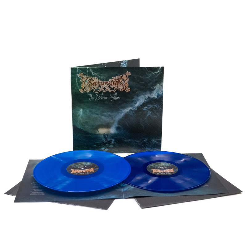 Saturnus - The Storm Within Vinyl 2-LP Gatefold  |  Blue Transparent