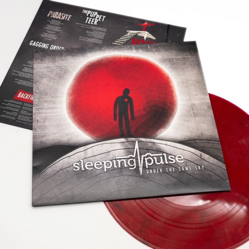 Sleeping Pulse - Under The Same Sky Vinyl LP  |  Red/Black/White Marble