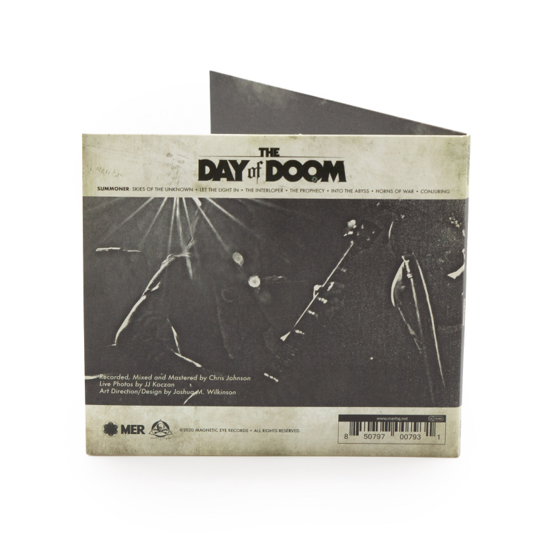 Summoner - Day Of Doom Live CD Digisleeve  |  MER080