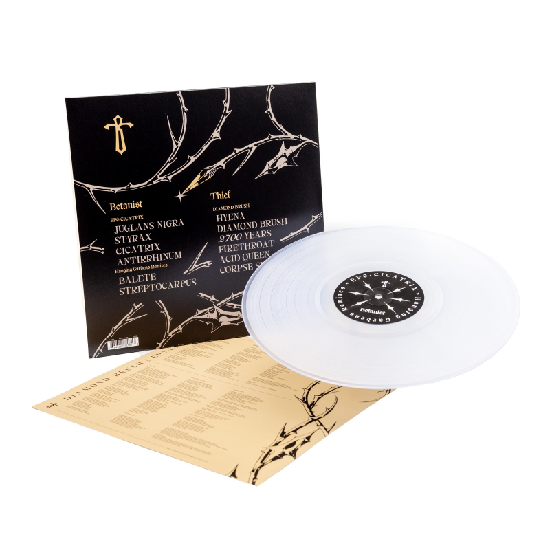 Thief - Cicatrix / Diamond Brush (Split with Botanist) Vinyl LP  |  Clear