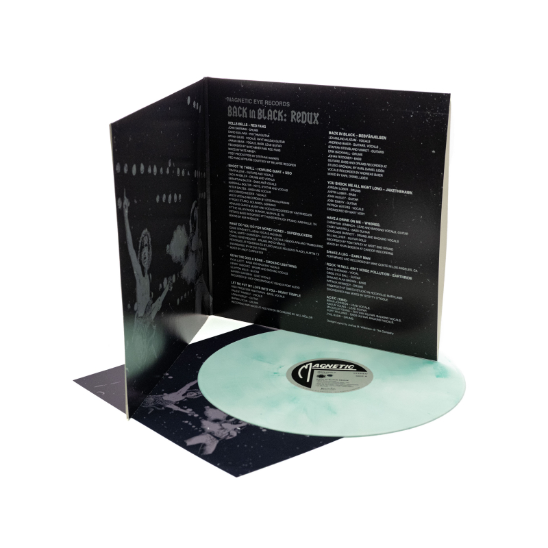Various Artists - Back in Black (Redux) Vinyl Gatefold LP  |  Marbled Green