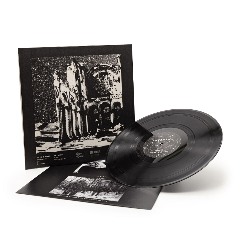 Vuur & Zijde - Split with Impavida Vinyl LP  |  Black