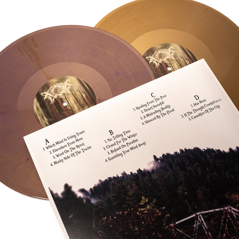 Xasthur - A Misleading Reality Vinyl 2-LP Gatefold  |  Gold/Purple Marble