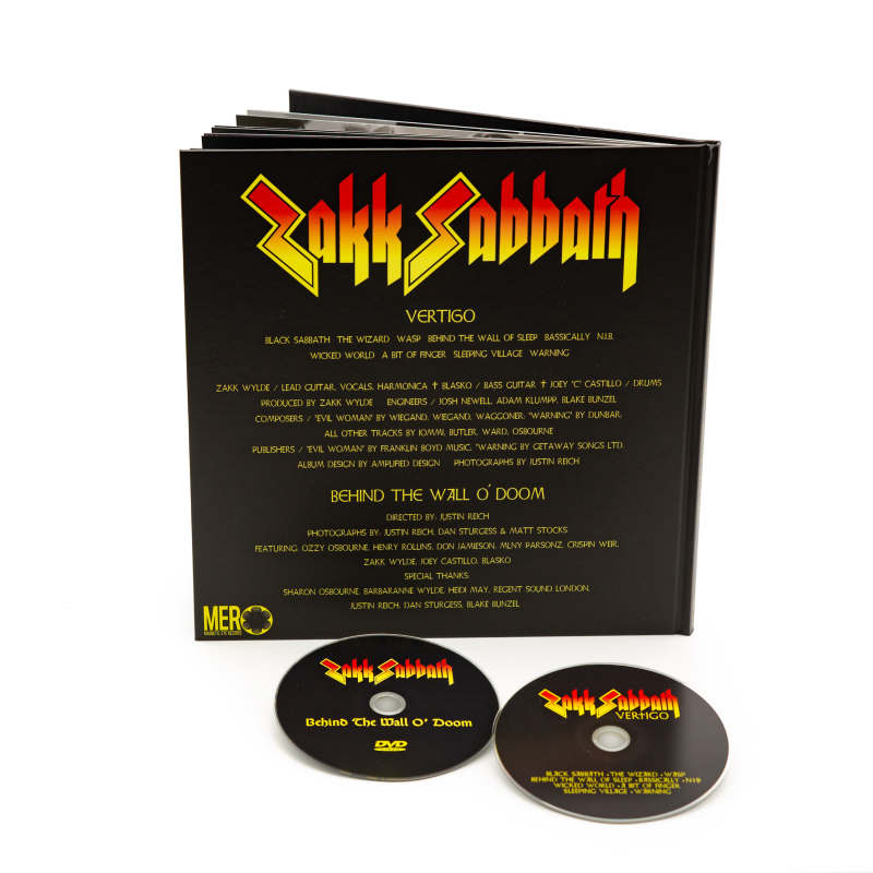 Zakk Sabbath - Vertigo Artbook CD+DVD 