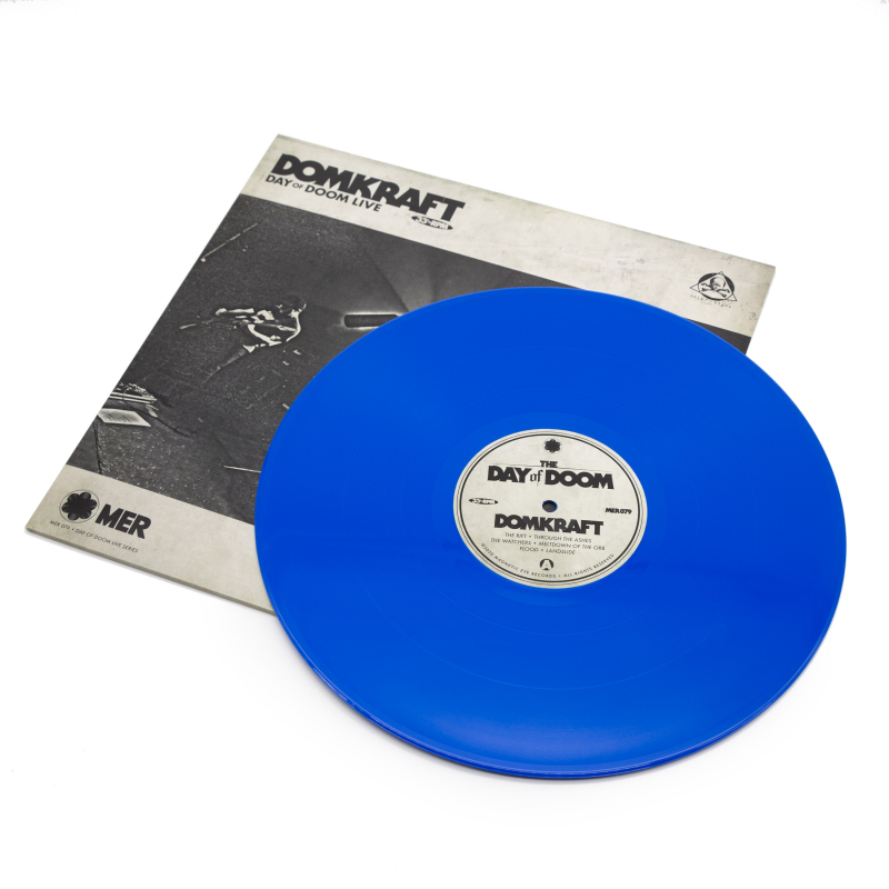 Domkraft - Day Of Doom Live Vinyl LP  |  Ocean Blue  |  MER079LP/B1