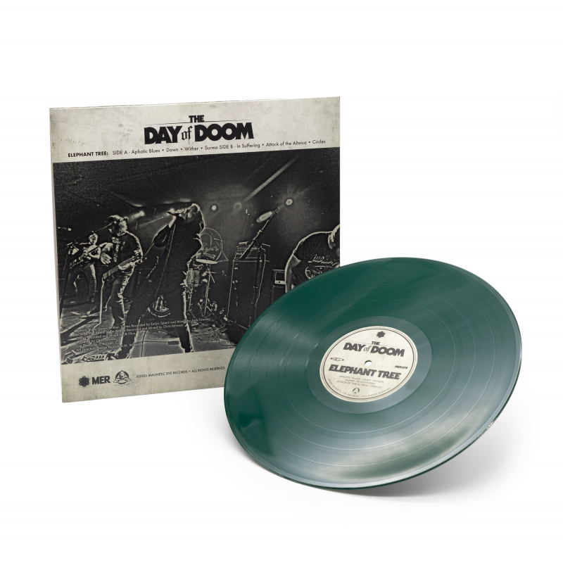 Elephant Tree - Day Of Doom Live Vinyl LP  |  Dark Green  |  MER078LP/B1