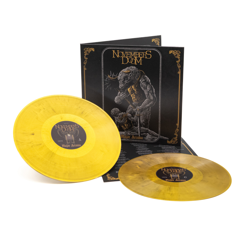 Novembers Doom - Major Arcana Vinyl 2-LP Gatefold  |  Gold/Black Marble