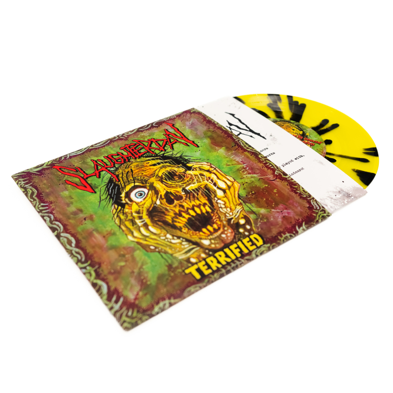Slaughterday - Terrified Vinyl 7"  |  Splatter