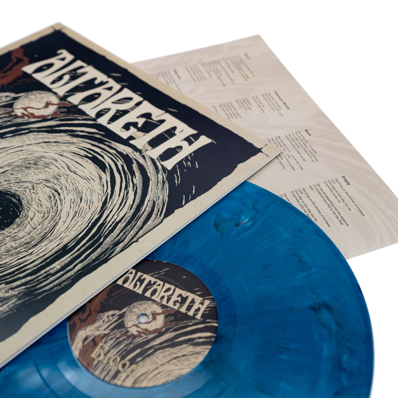 Altareth - Blood Vinyl LP  |  Transparent blue/white/black marble