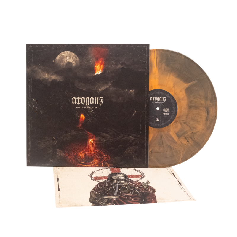 Arroganz - Death Doom Punks Vinyl LP  |  Orange/Black Galaxy