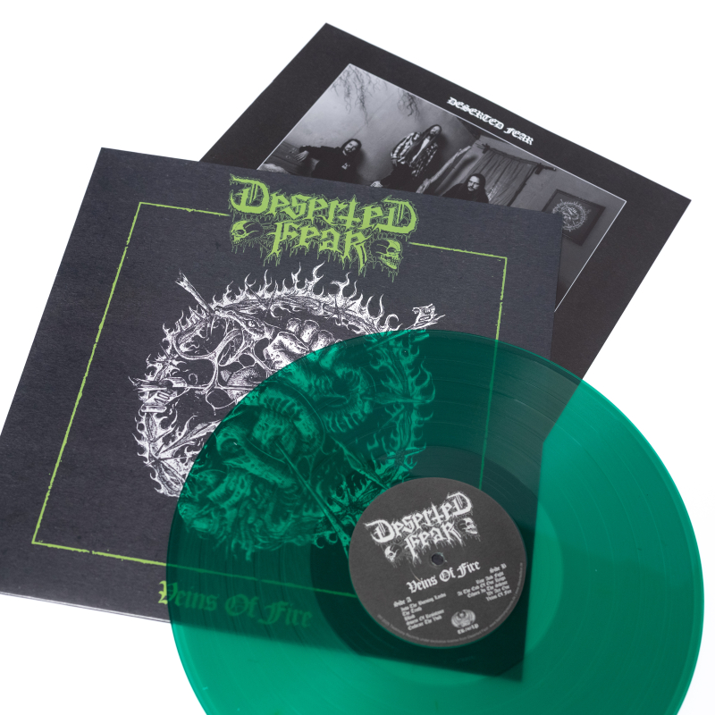 Deserted Fear - Veins Of Fire Vinyl LP  |  Green Transparent