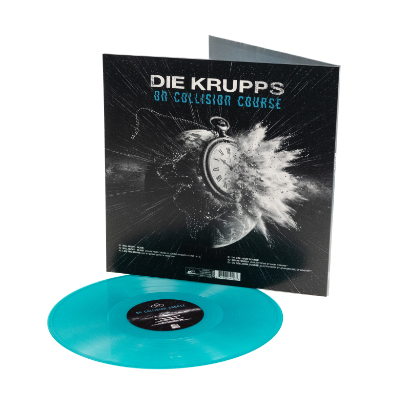 Die Krupps - Will Nicht - Muss! / On Collision Course Vinyl Gatefold LP  |  Liquid Vinyl