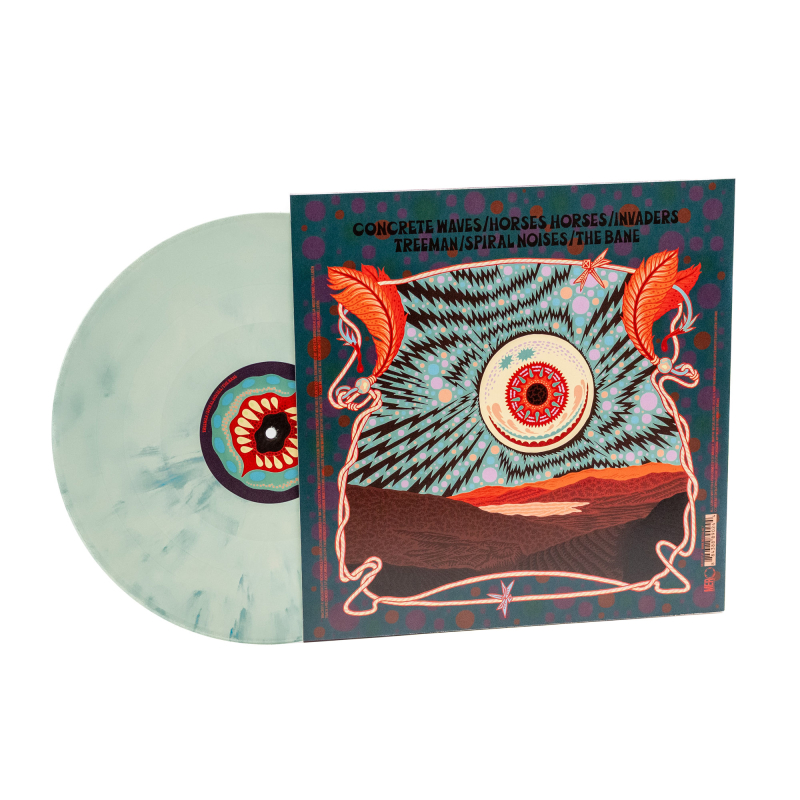 Domkraft - Domkraft Vinyl LP  |  White/Blue Marble