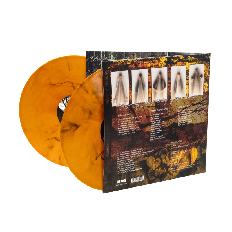 Green Carnation - Light of day, day of darkness Vinyl 2-LP Gatefold  |  Orange/Black Marble