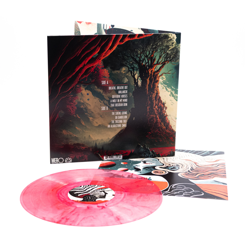 Greenleaf - The Head & The Habit Vinyl Gatefold LP  |  Clear/Red Marble