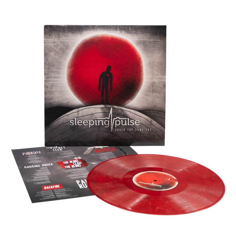 Sleeping Pulse - Under The Same Sky Vinyl LP  |  Red/Black/White Marble
