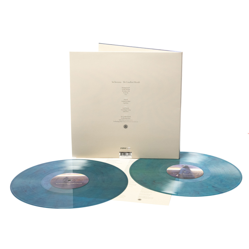 Sol Invictus - The Cruellest Month Vinyl 2-LP Gatefold  |  Transparent/blue/violet marble