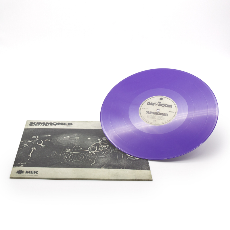 Summoner - Day Of Doom Live Vinyl LP  |  Purple  |  MER080LP/B1