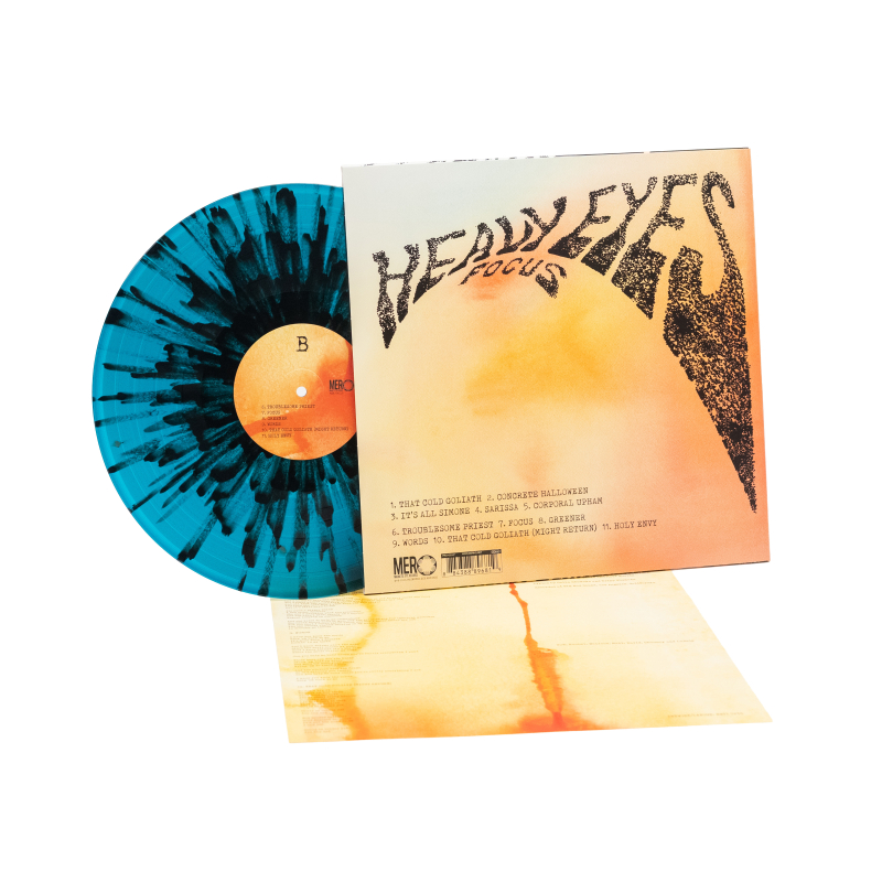 The Heavy Eyes - Focus Vinyl LP  |  Blue/Black Splatter