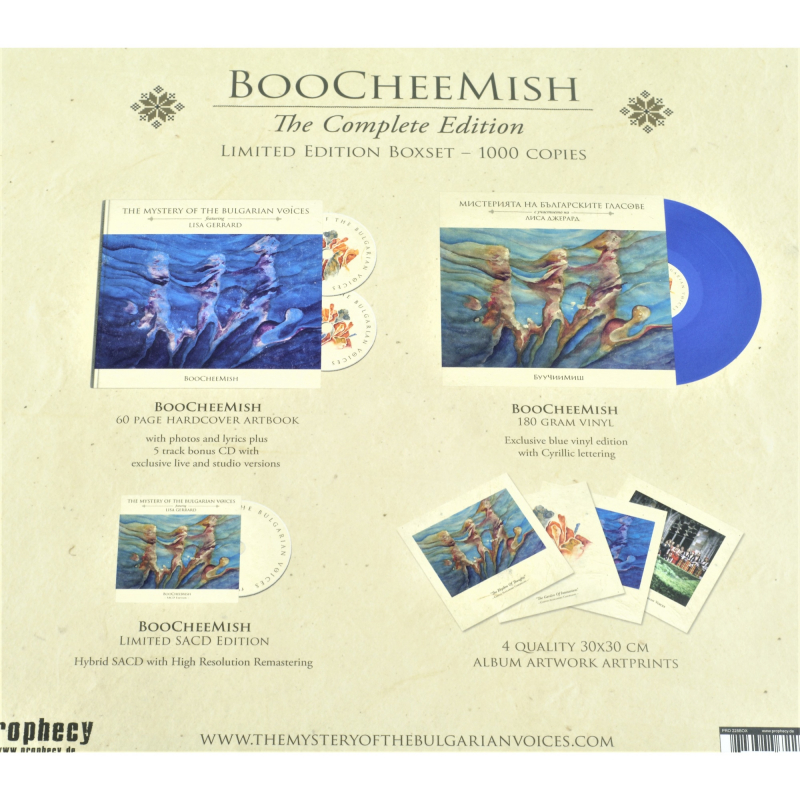 The Mystery Of The Bulgarian Voices feat. Lisa Gerrard - BooCheeMish Complete Box  |  PRO 228 BOX