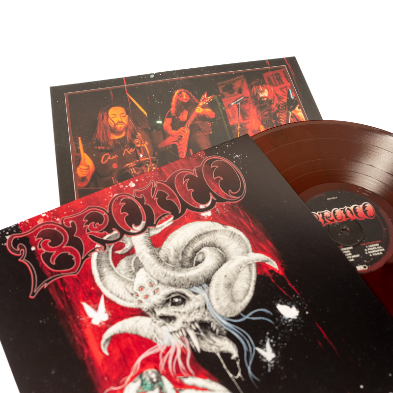 Bronco - Bronco Vinyl LP  |  Red/Black Marble