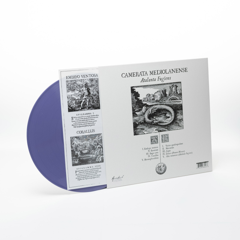 Camerata Mediolanense - Atalanta Fugiens Vinyl LP  |  Purple bio vinyl