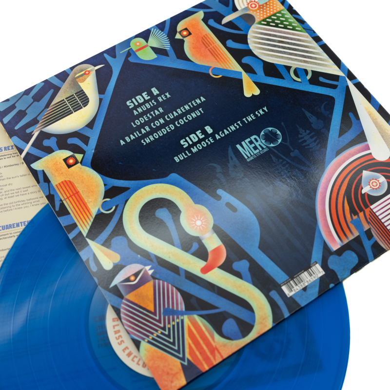 Caustic Casanova - Glass Enclosed Nerve Center Vinyl Gatefold LP  |  Blue transparent
