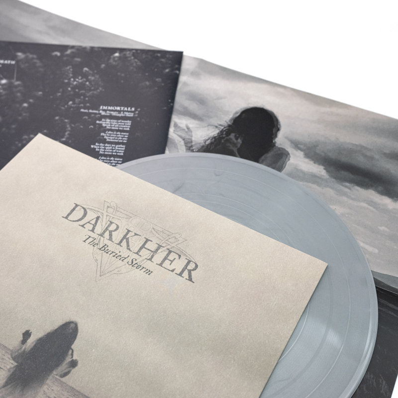 Darkher - The Buried Storm Vinyl Gatefold LP  |  Silver