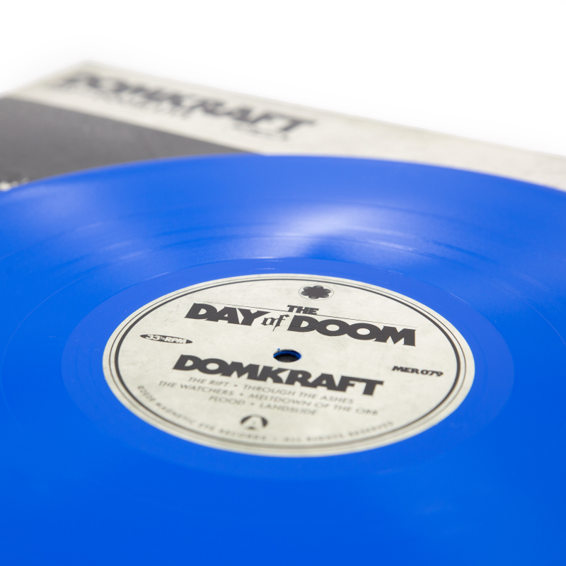 Domkraft - Day Of Doom Live Vinyl LP  |  Ocean Blue  |  MER079LP/B1