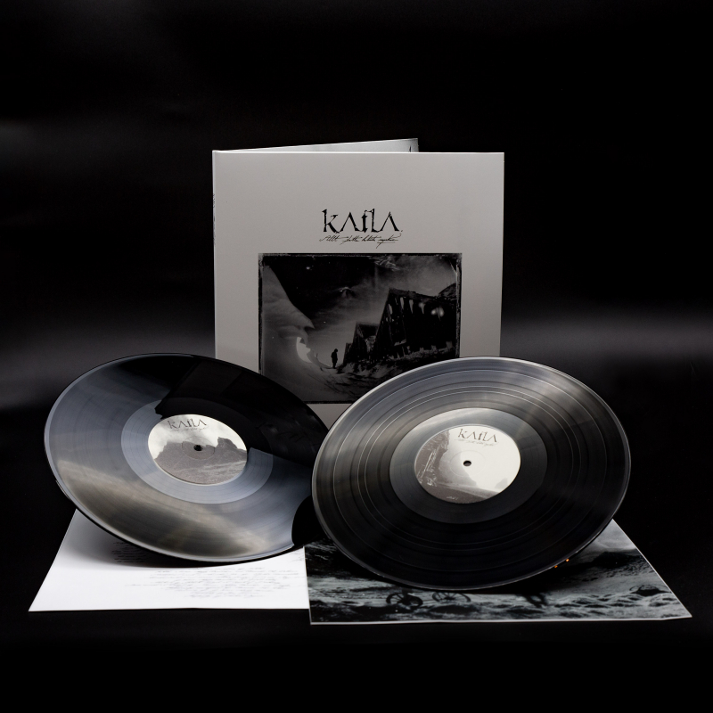 Katla - Allt þetta Helvítis Myrkur Complete Box  |  White/Black Marble