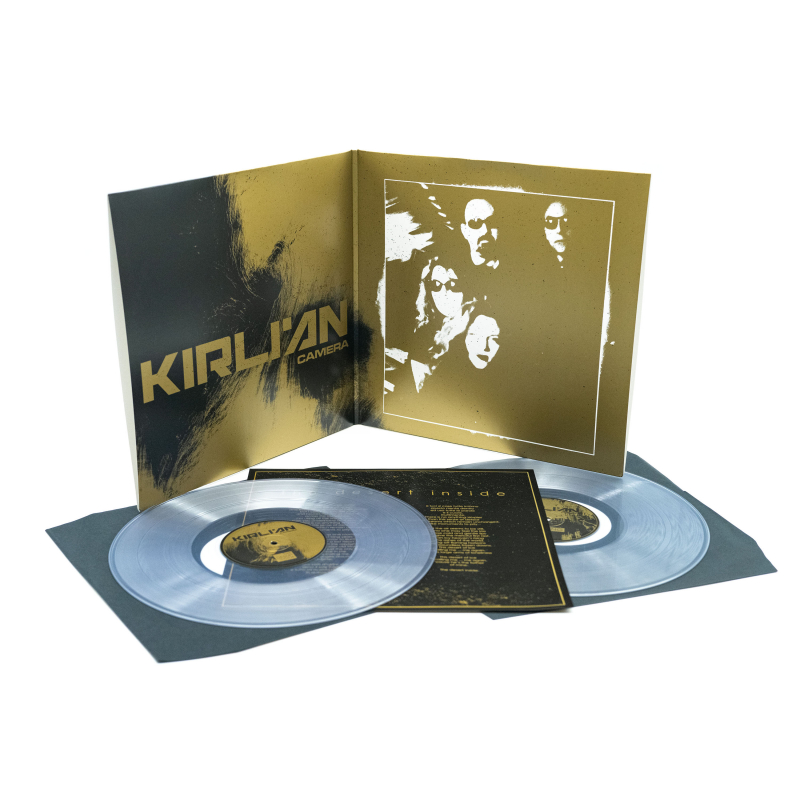 Kirlian Camera - The Desert Inside / Drifting Vinyl 2-LP Gatefold  |  Clear