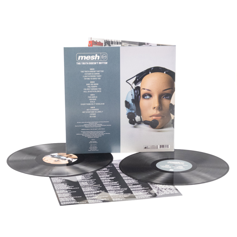 Mesh - The Truth Doesn't Matter Vinyl 2-LP Gatefold  |  Black  |  mind434 LP