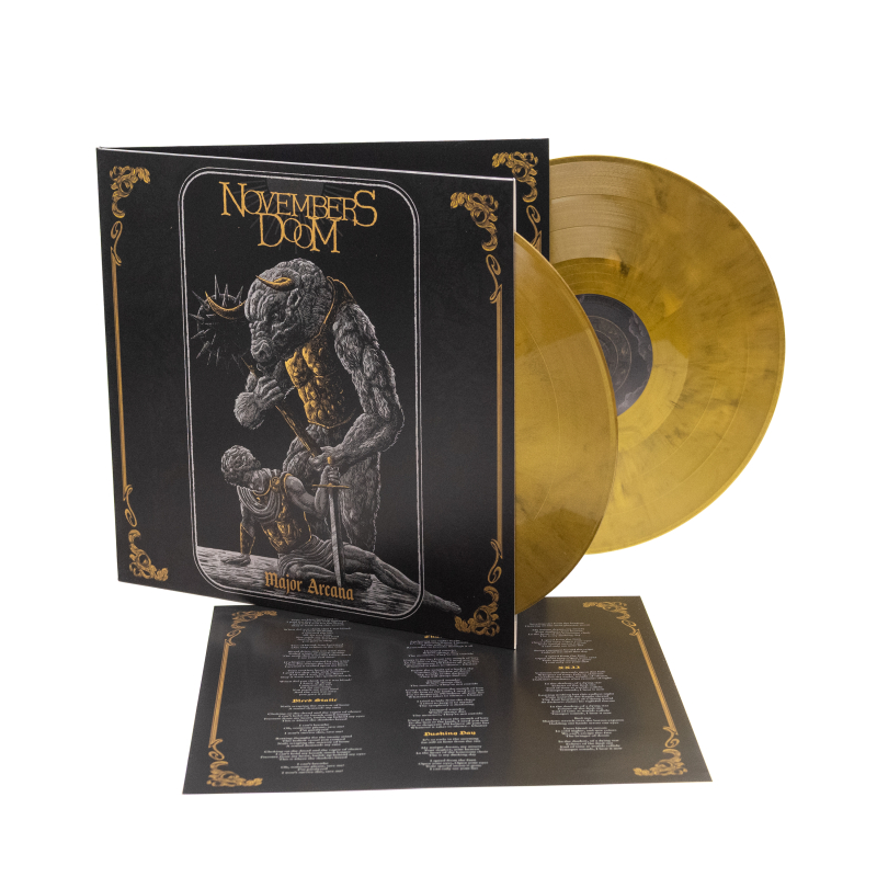 Novembers Doom - Major Arcana Vinyl 2-LP Gatefold  |  Gold/Black Marble