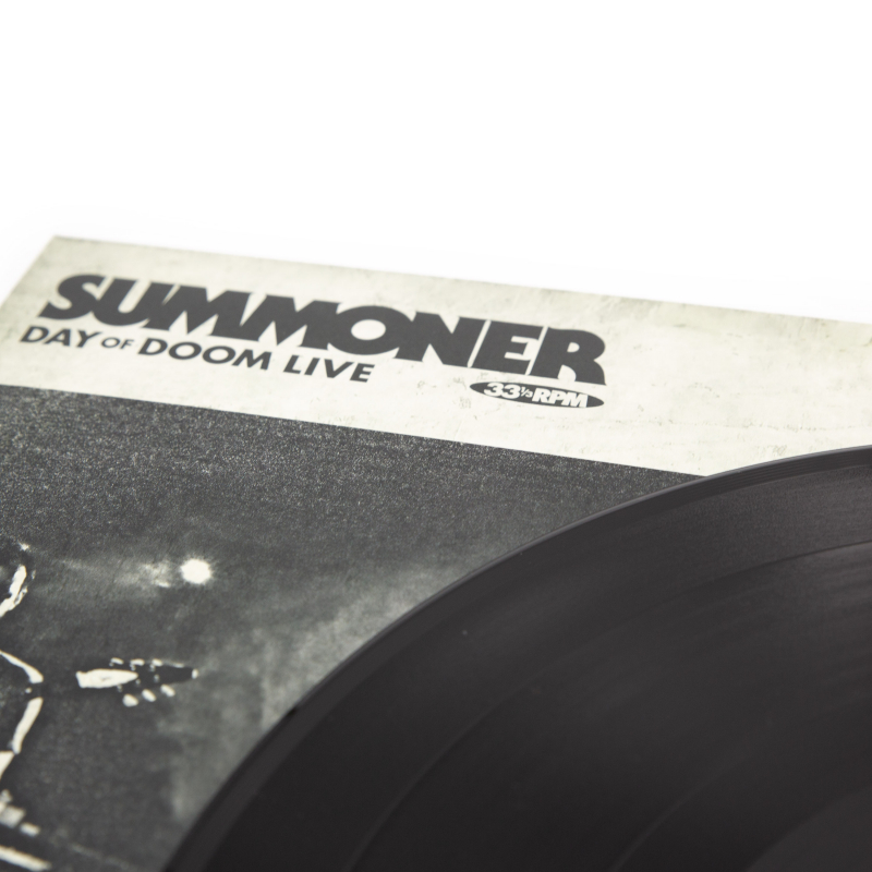 Summoner - Day Of Doom Live Vinyl LP  |  Black  |  MER080LP