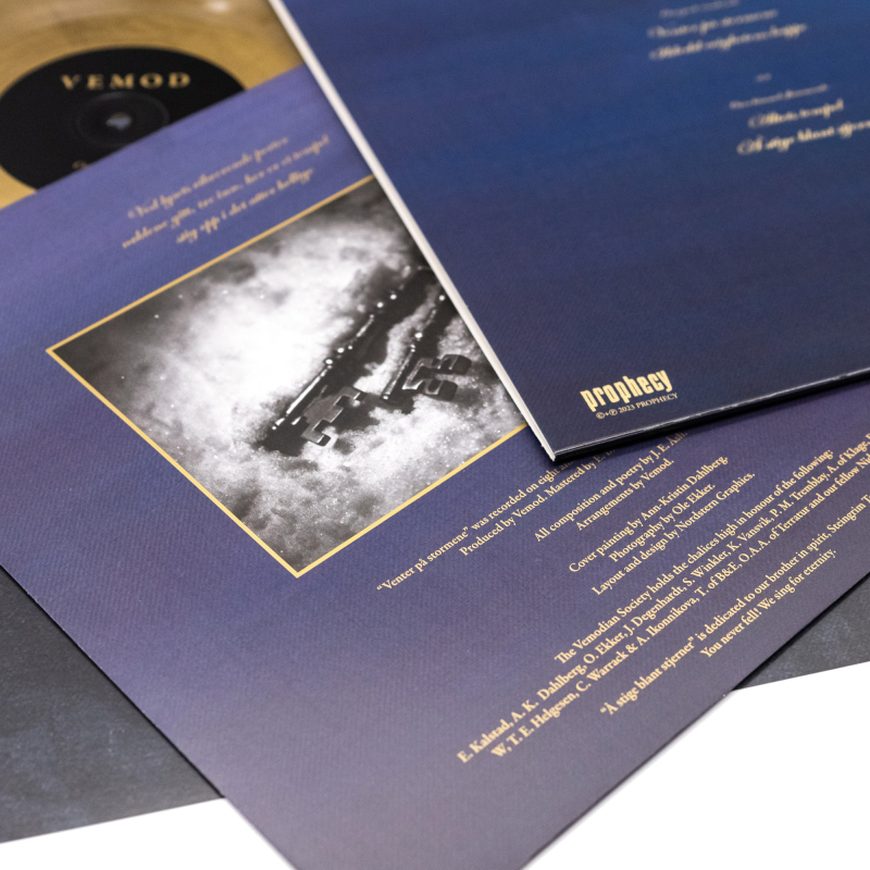 Vemod - Venter På Stormene Vinyl LP  |  Gold/Black Marble