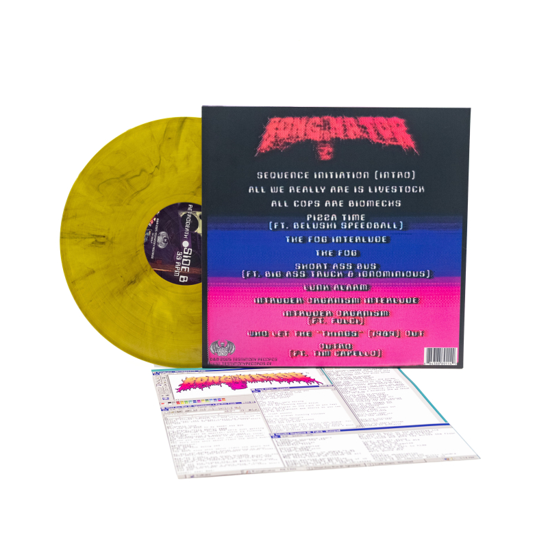 Bonginator - Retrodeath Vinyl LP  |  Re-Vinyl - random colours