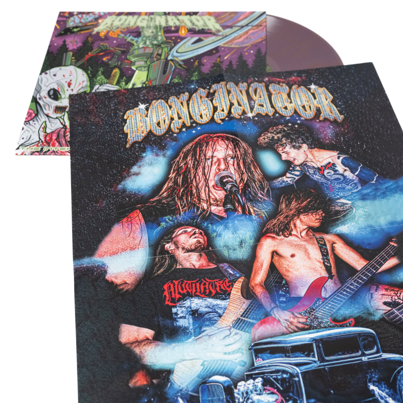 Bonginator - The Intergalactic Gorebong Of Deathpot Vinyl LP  |  solid gold / solid purple marble