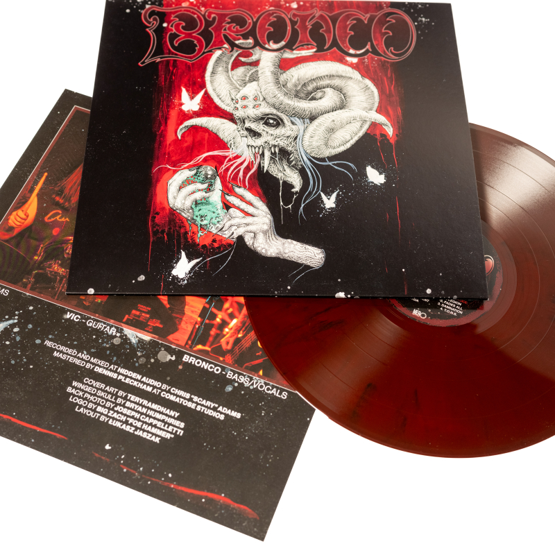 Bronco - Bronco Vinyl LP  |  Red/Black Marble