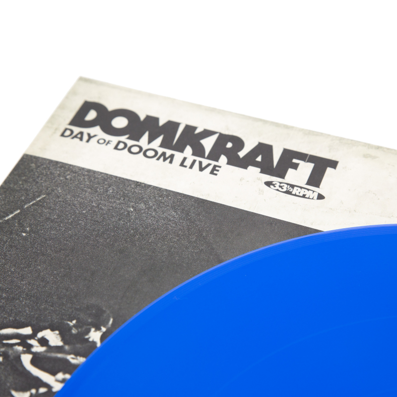 Domkraft - Day Of Doom Live Vinyl LP  |  Ocean Blue  |  MER079LP/B1