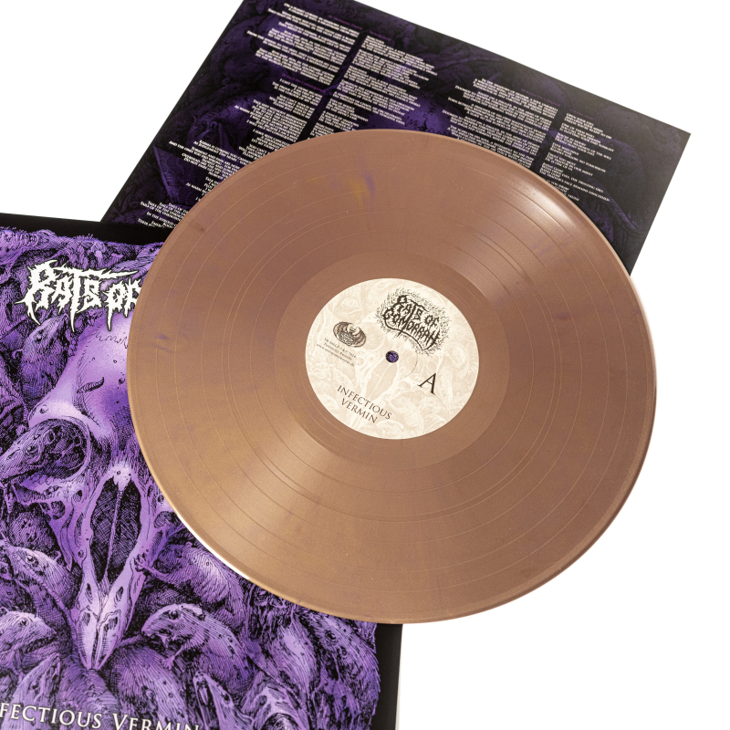 Rats Of Gomorrah - Infectious Vermin Vinyl LP  |  Purple/Gold Marble