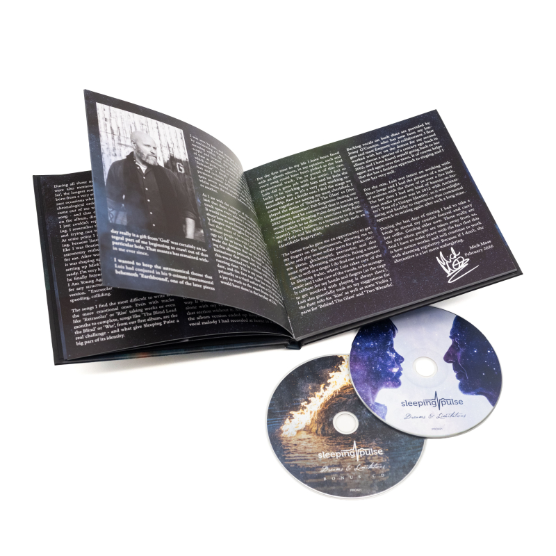Sleeping Pulse - Dreams & Limitations Artbook 2-CD 