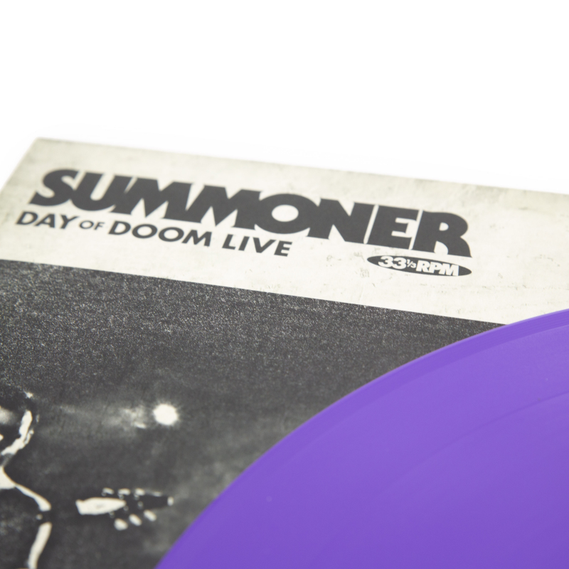 Summoner - Day Of Doom Live Vinyl LP  |  Purple  |  MER080LP/B1